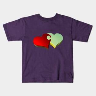 t-shirt cuori legati Kids T-Shirt